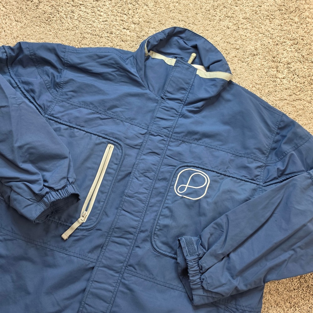 VINTAGE Burton Bio-Lite Snowboard Jacket Mens Large Blue Nylon Gorpcore Adult